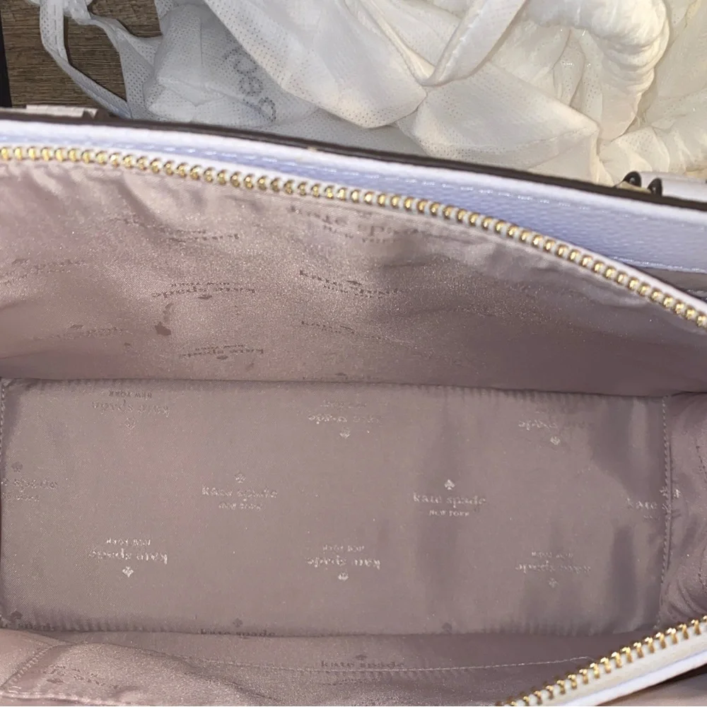 Kate Spade Lavender Mulberry Street Lise Satchel Frozenlila